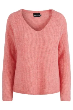 Camisola De Malha Canelada