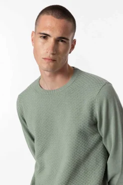 Camisola De Malha Com Jacquard