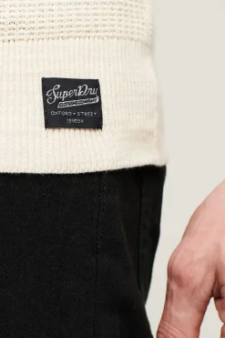 Camisola De Malha De Gola Redonda E Textura