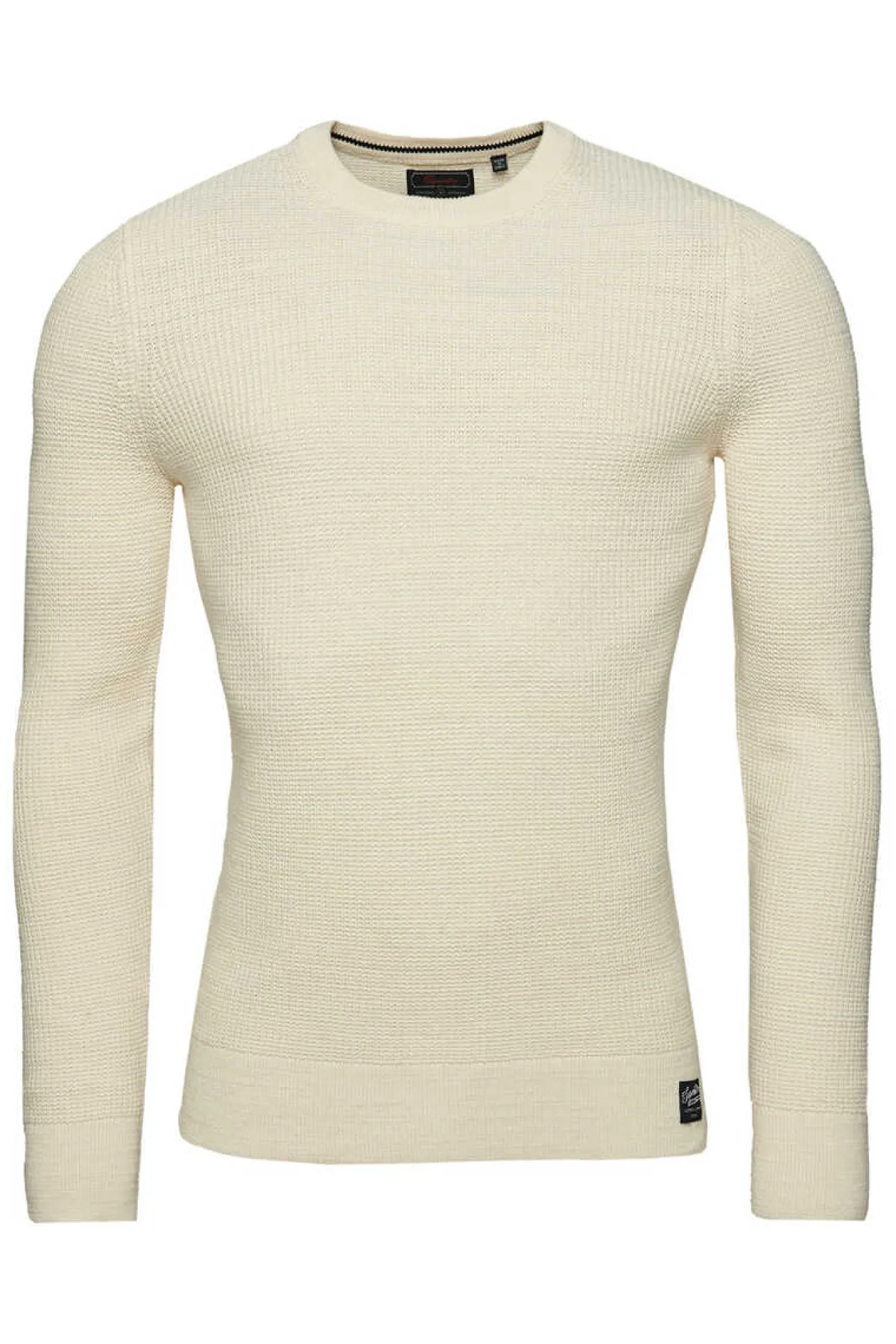 Camisola De Malha De Gola Redonda E Textura