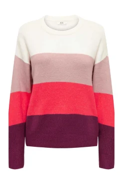 Camisola De Malha Em Bloco De Cor