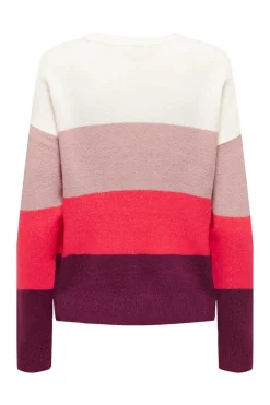 Camisola De Malha Em Bloco De Cor