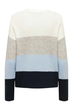 Camisola De Malha Em Bloco De Cor