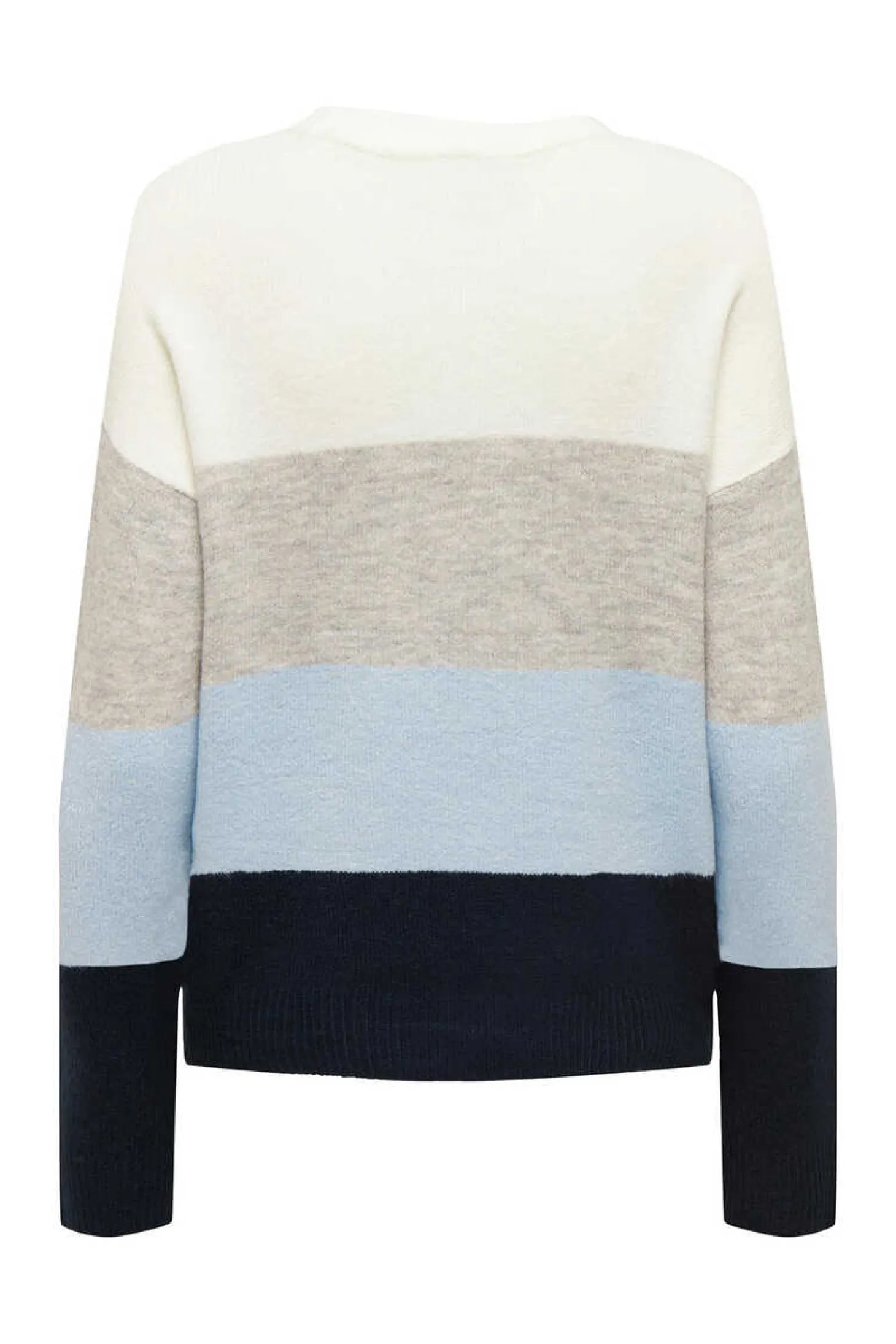 Camisola De Malha Em Bloco De Cor