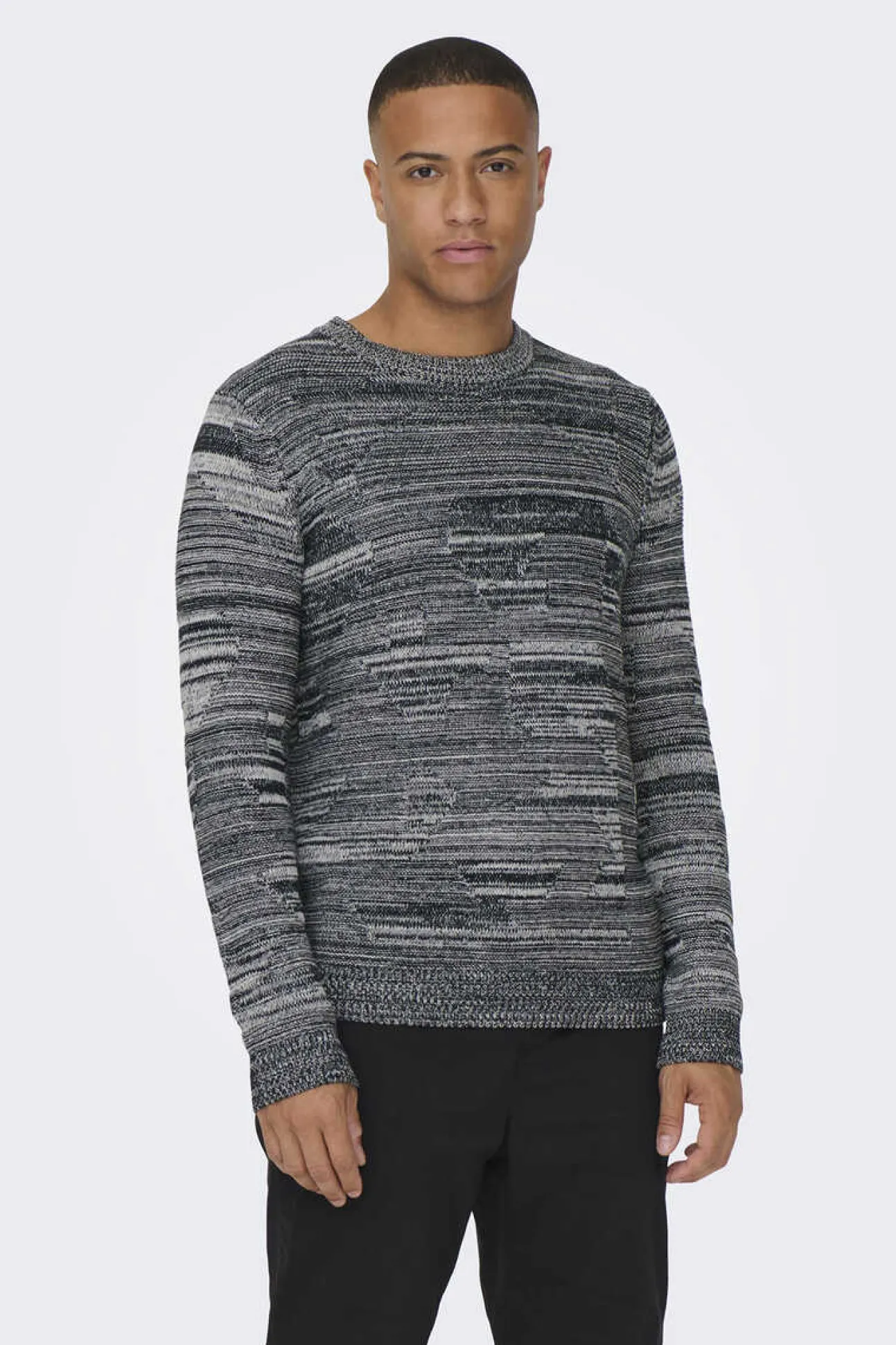 Camisola De Malha Estrutura