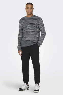 Camisola De Malha Estrutura