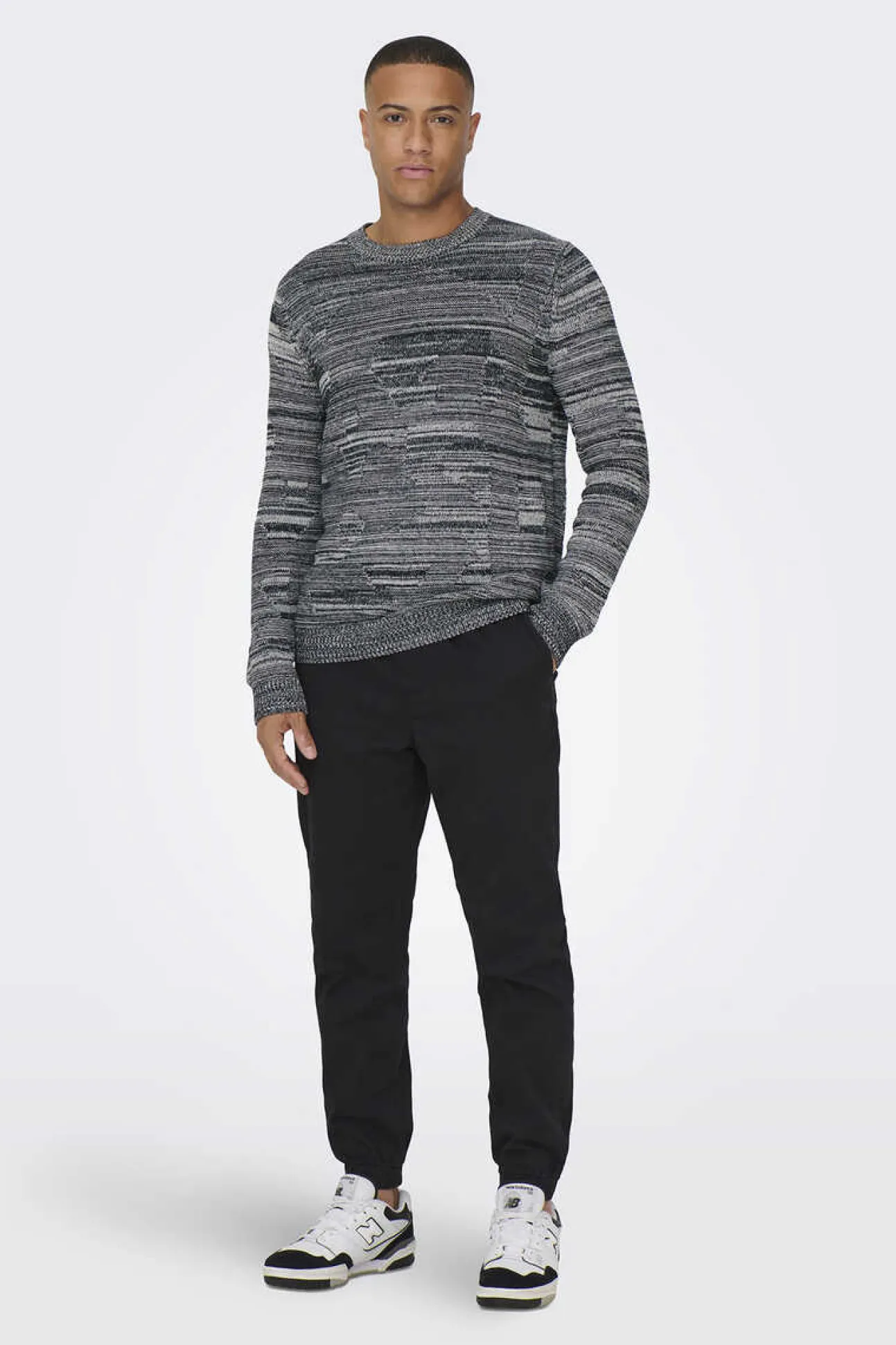 Camisola De Malha Estrutura