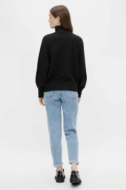 Camisola De Malha Gola Dobrada