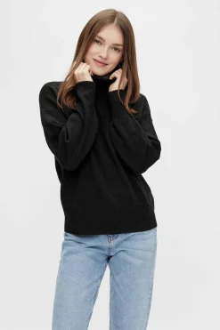 Camisola De Malha Gola Dobrada