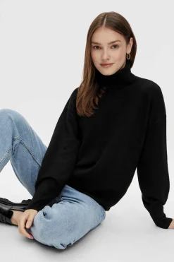 Camisola De Malha Gola Dobrada