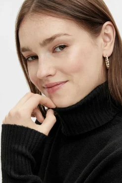 Camisola De Malha Gola Dobrada