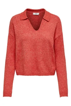 Camisola De Malha Gola Polo