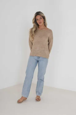 Camisola De Malha Gola Redonda