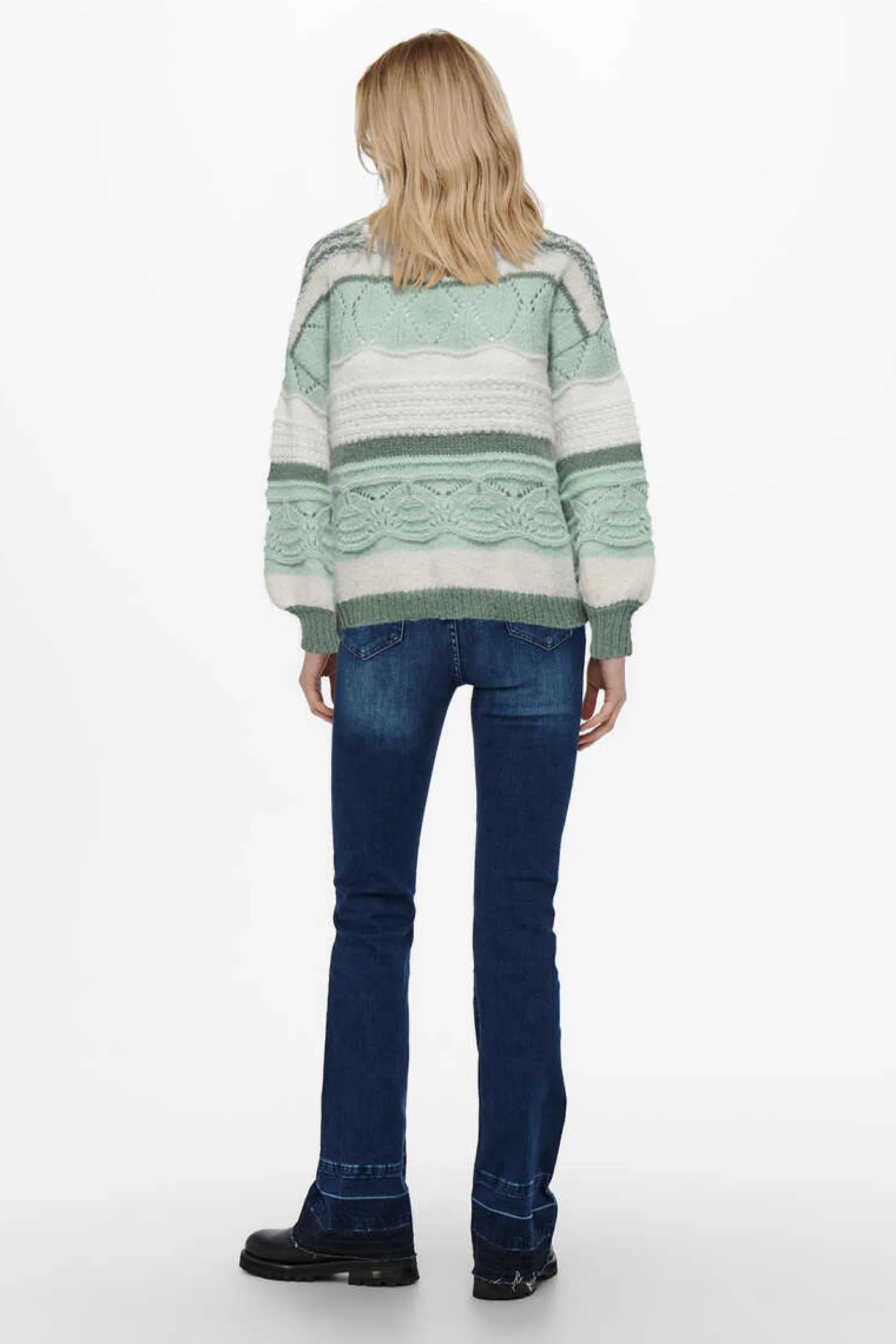 Camisola De Malha Gola Redonda