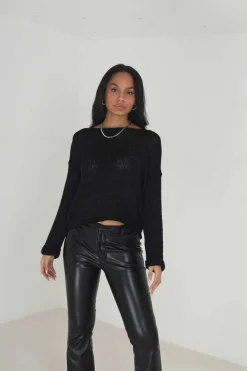 Camisola De Malha Gola Redonda