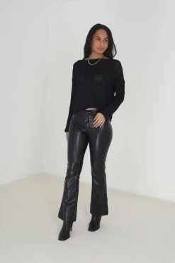 Camisola De Malha Gola Redonda