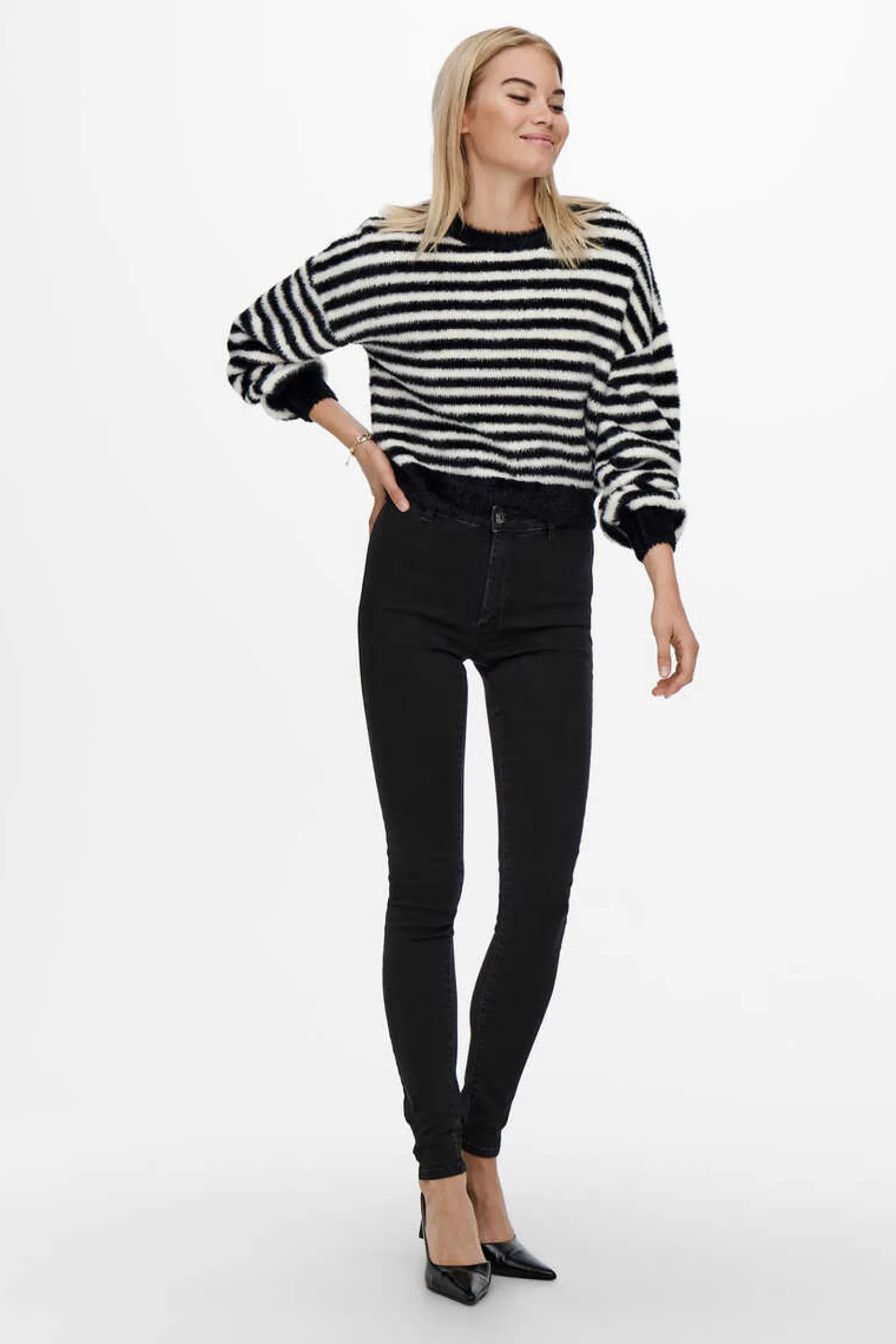 Camisola De Malha Gola Redonda