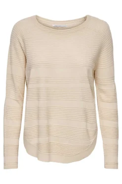 Camisola De Manga Comprida E Gola Redonda