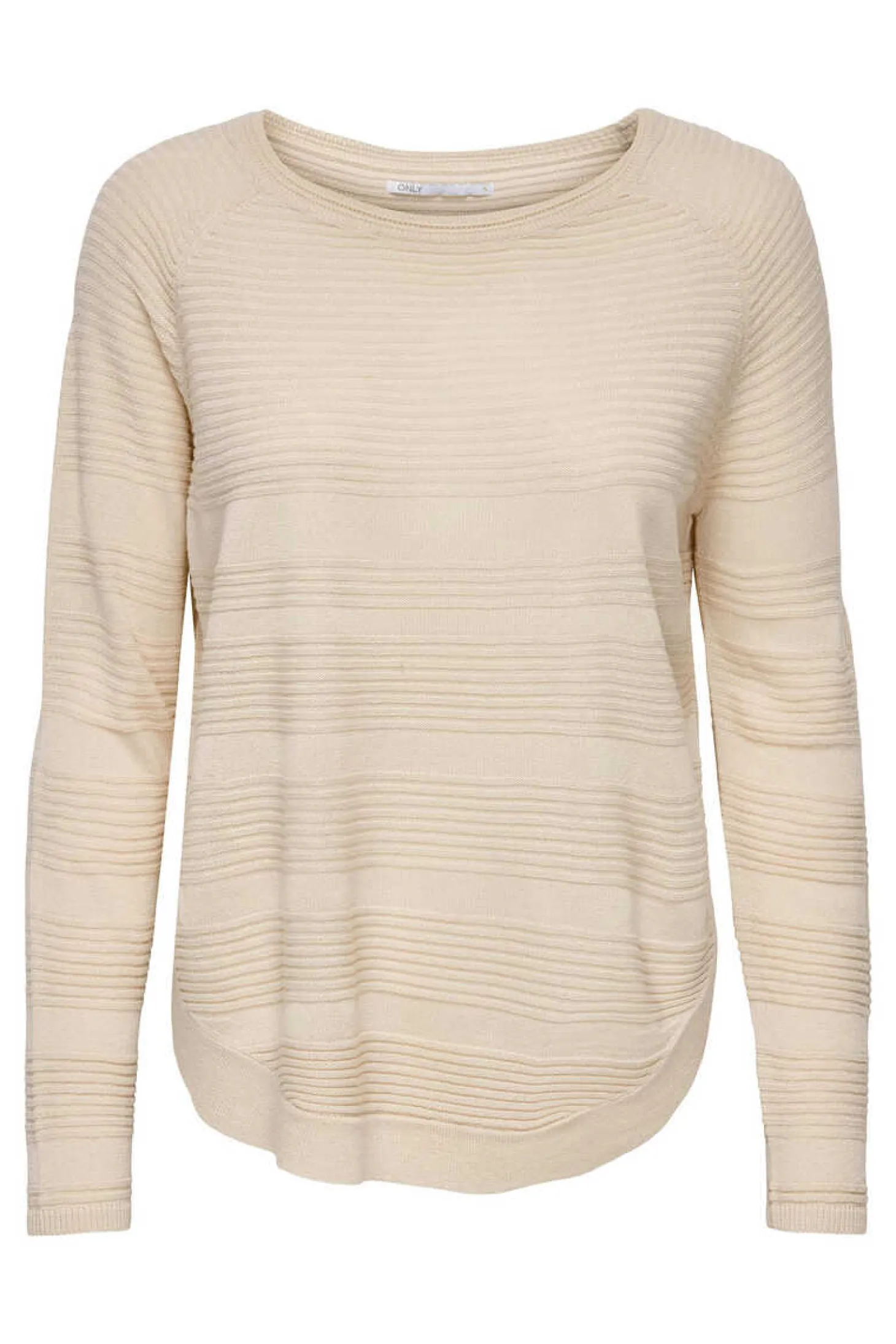 Camisola De Manga Comprida E Gola Redonda