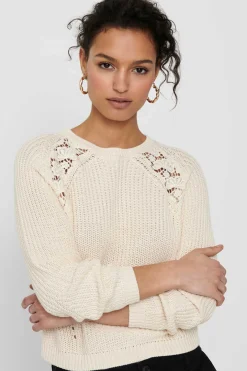 Camisola De Manga Comprida De Gola Redonda