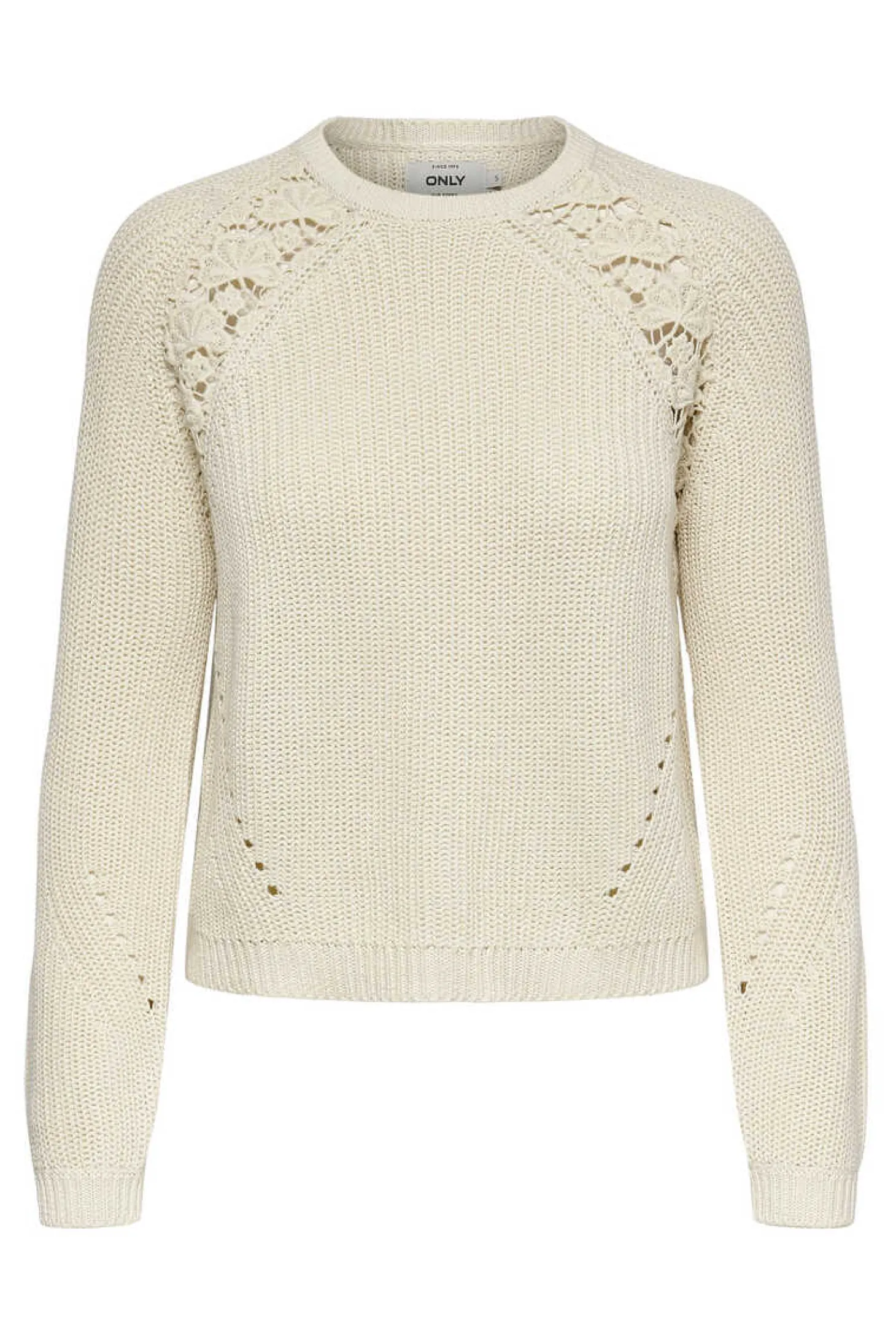 Camisola De Manga Comprida De Gola Redonda