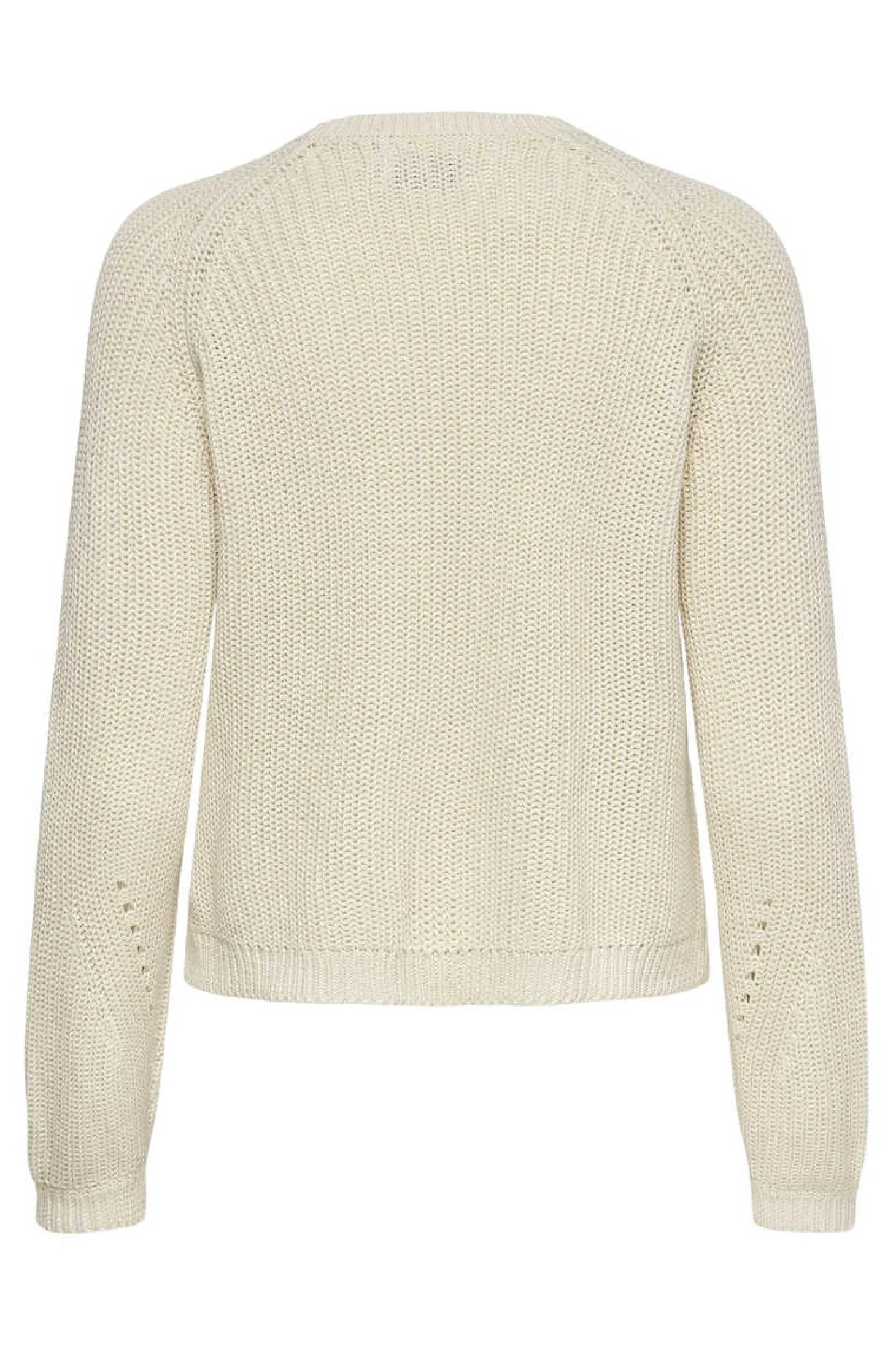 Camisola De Manga Comprida De Gola Redonda