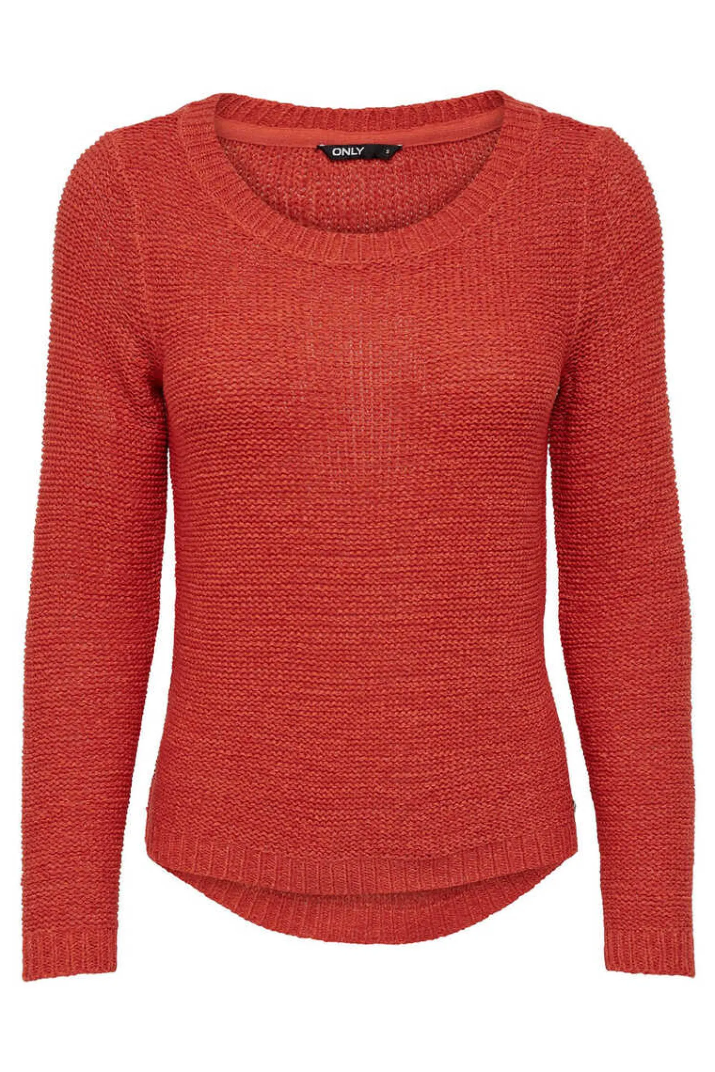 Camisola De Manga Comprida E Gola Redonda