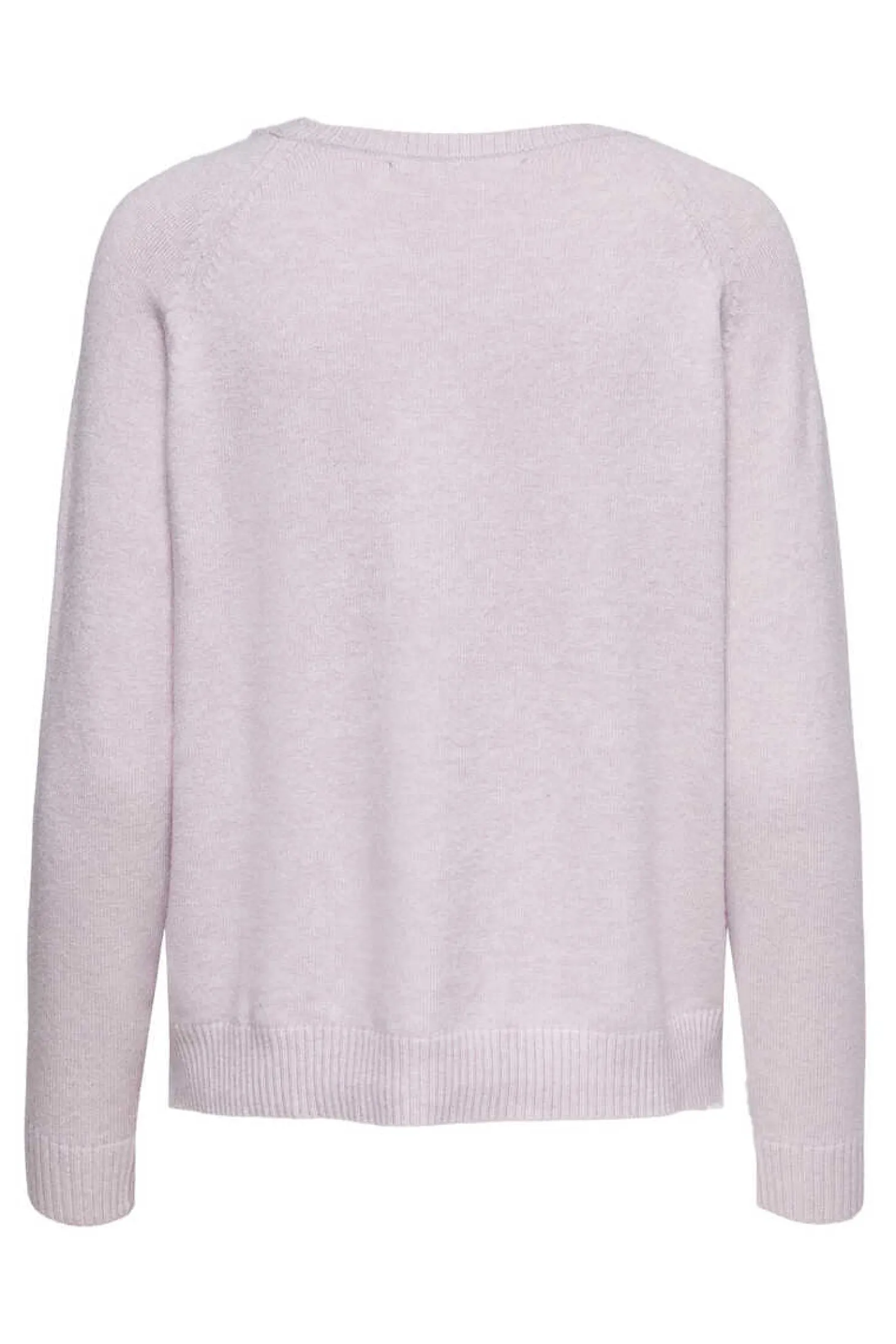 Camisola De Manga Comprida E Gola Redonda