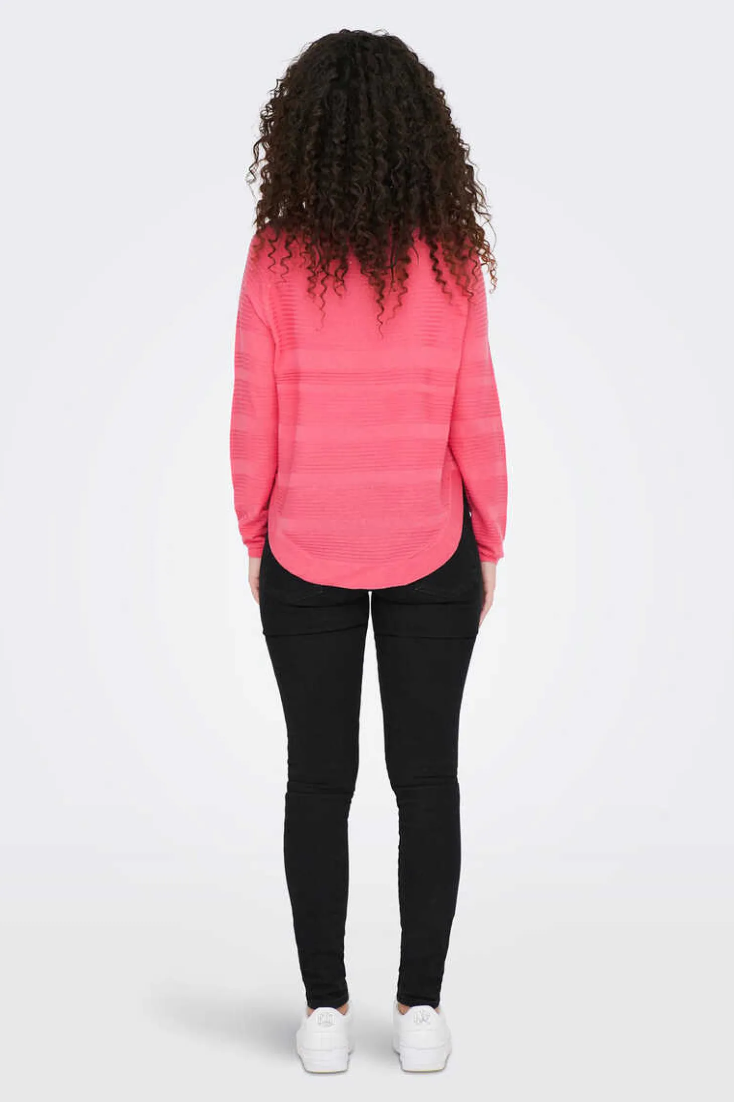 Camisola De Manga Comprida E Gola Redonda