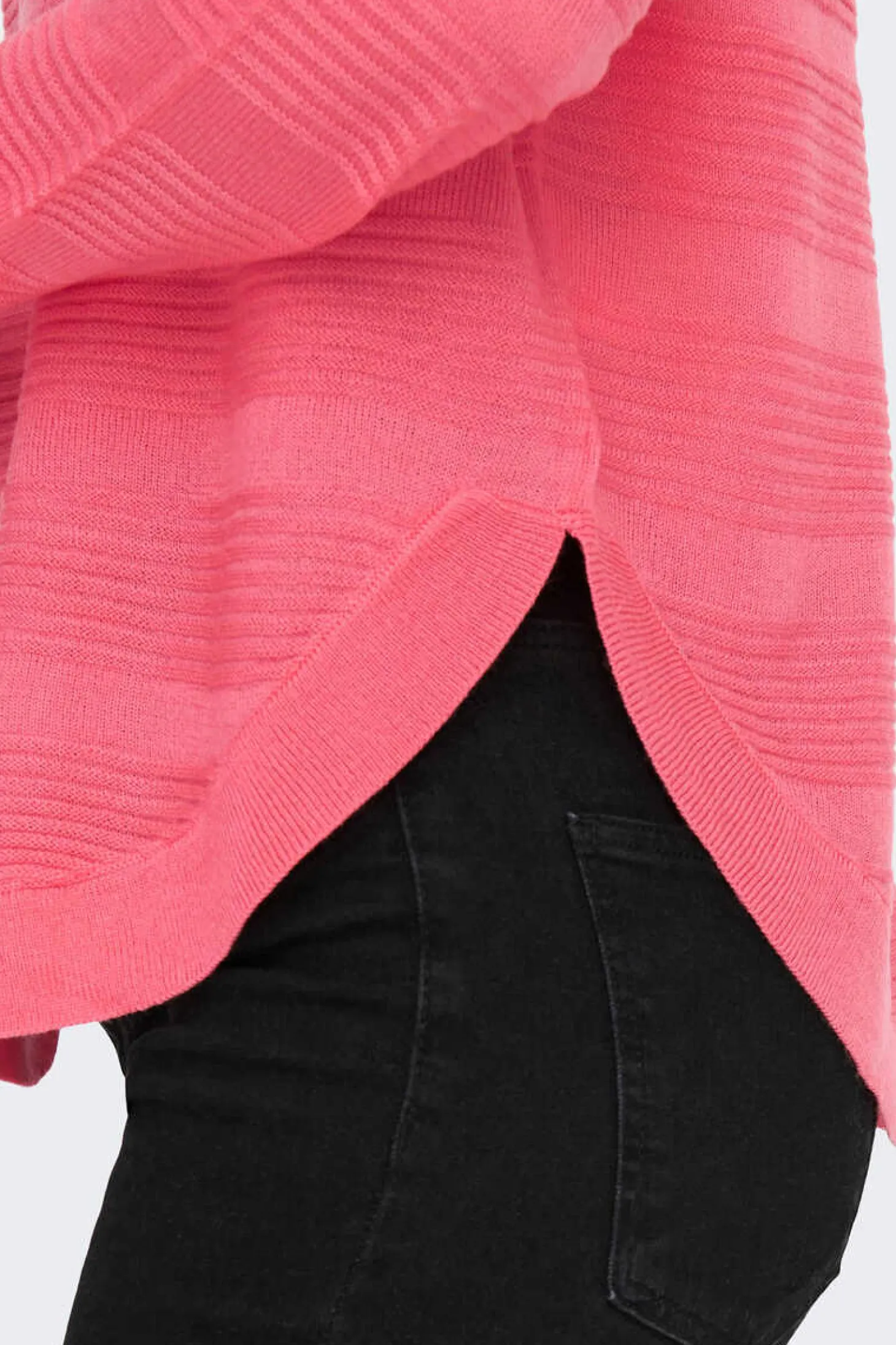 Camisola De Manga Comprida E Gola Redonda