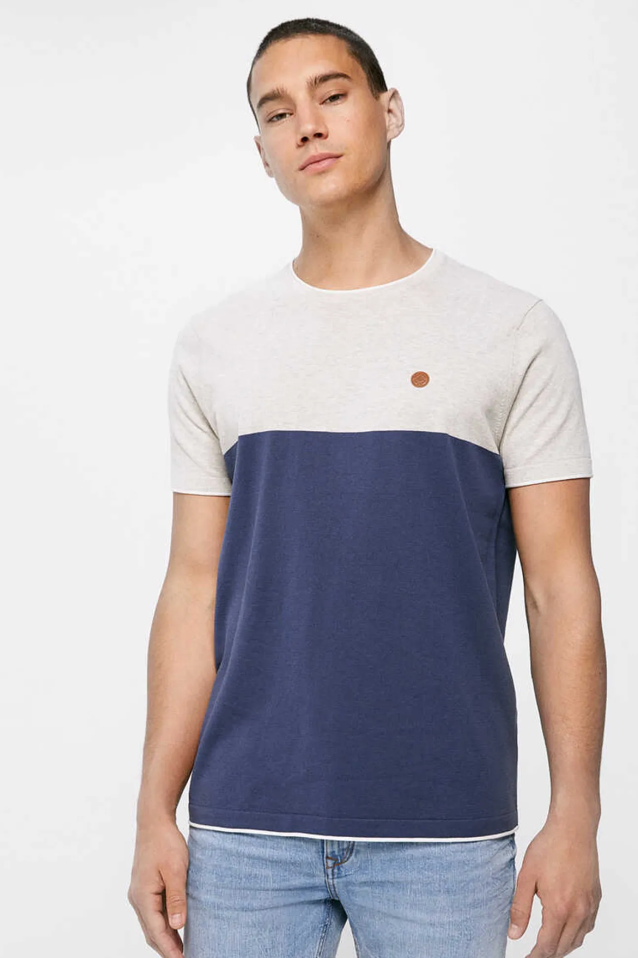 Camisola De Manga Curta Block