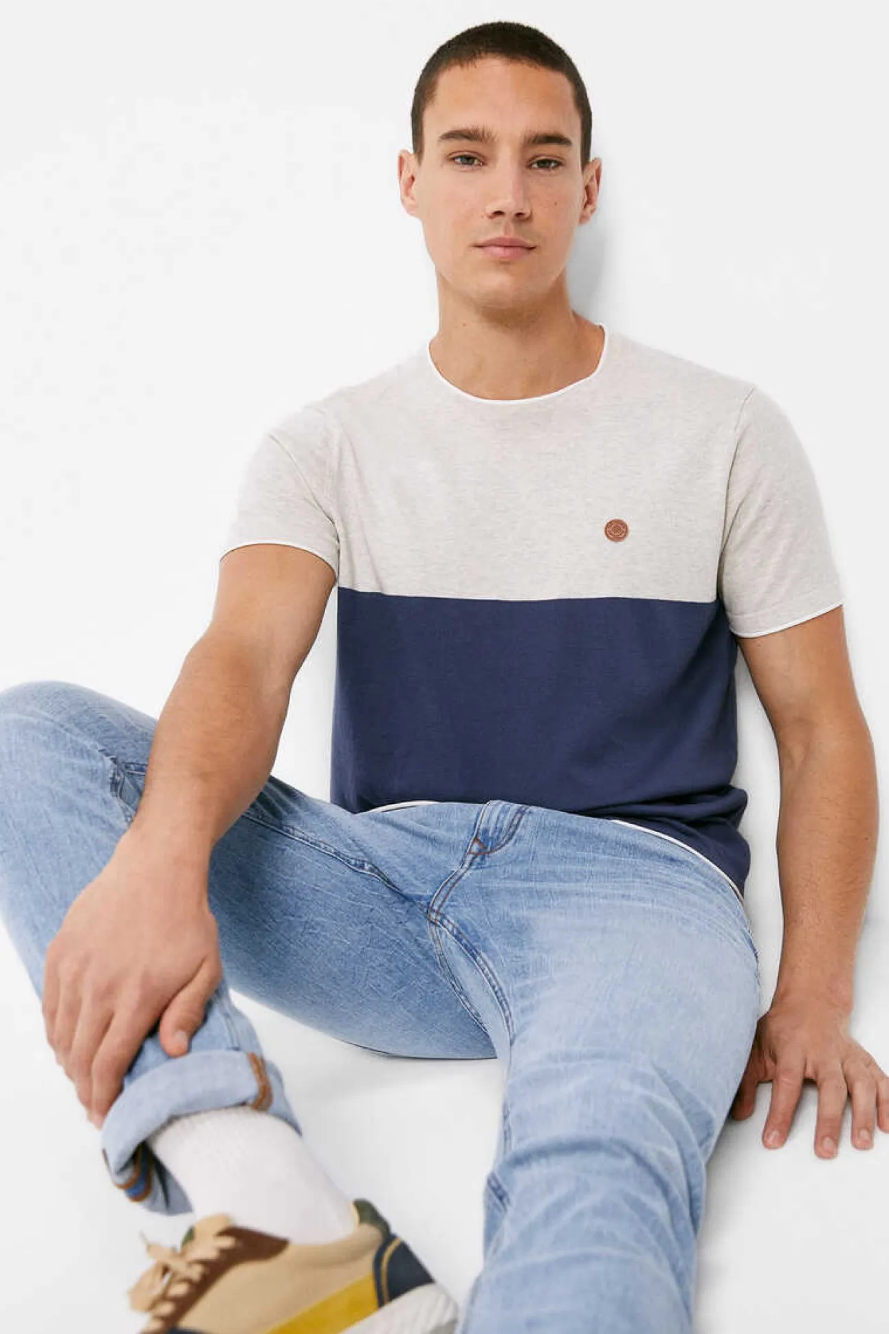 Camisola De Manga Curta Block