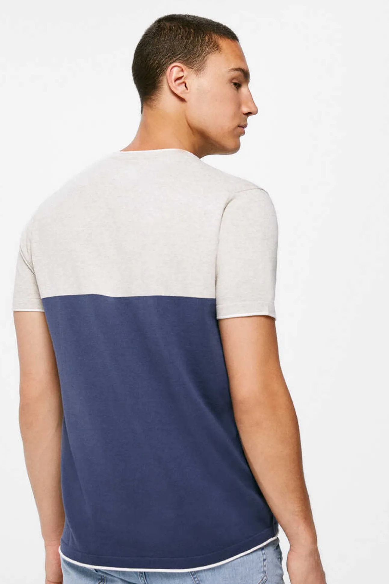 Camisola De Manga Curta Block