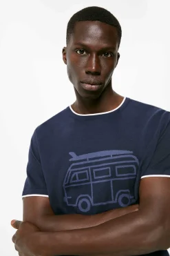 Camisola De Manga Curta Caravana