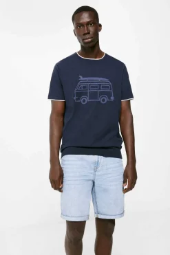 Camisola De Manga Curta Caravana