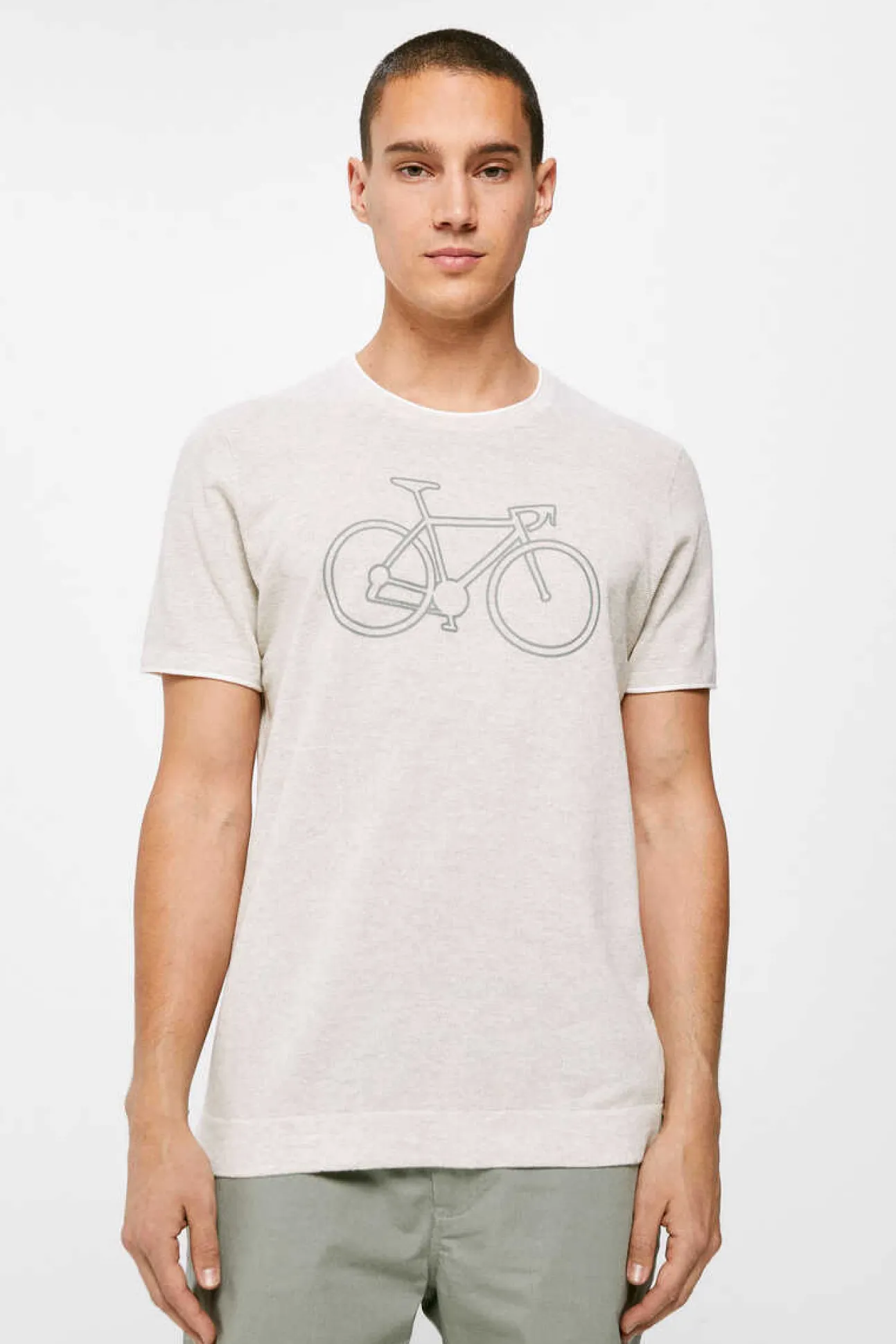 Camisola De Manga Curta Estrutura Bike