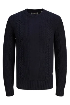 Camisola De Oitos Gola Redonda