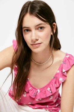 Camisola Decote Folho