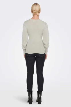 Camisola Em Bico Debruada