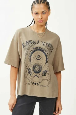 Camisola Estampada Oversize