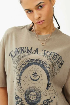 Camisola Estampada Oversize