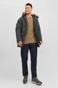 Camisola Estrutura Gola Redonda