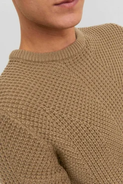 Camisola Estrutura Gola Redonda