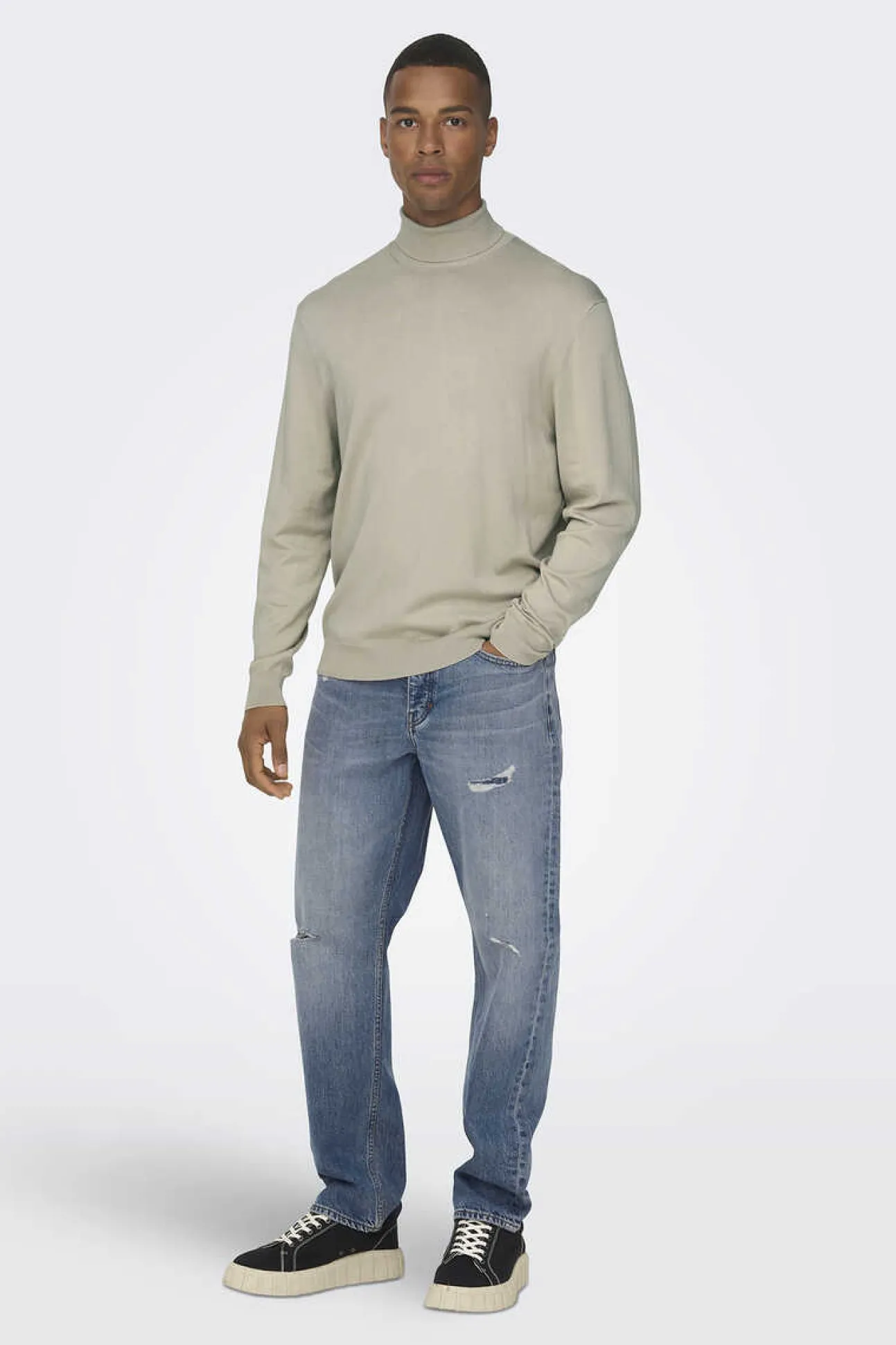 Camisola Gola Dobrada