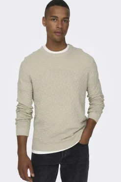 Camisola Gola Redonda Textura