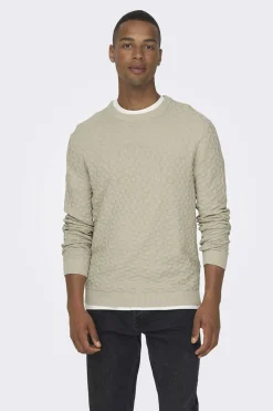 Camisola Gola Redonda Textura