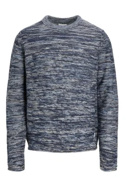 Camisola Jaspeada Gola Redonda