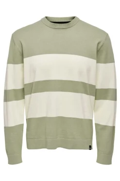 Camisola Malha Com Gola Redonda