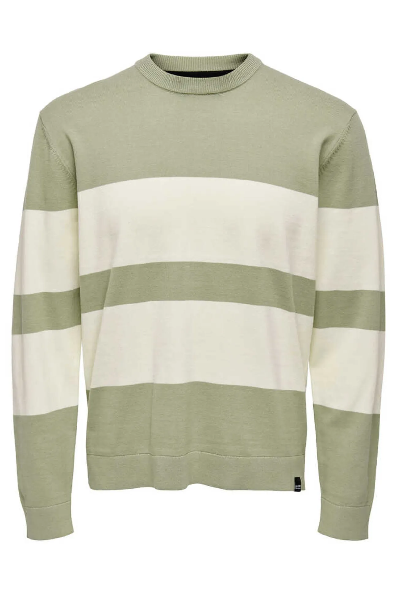 Camisola Malha Com Gola Redonda