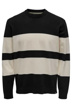 Camisola Malha Com Gola Redonda